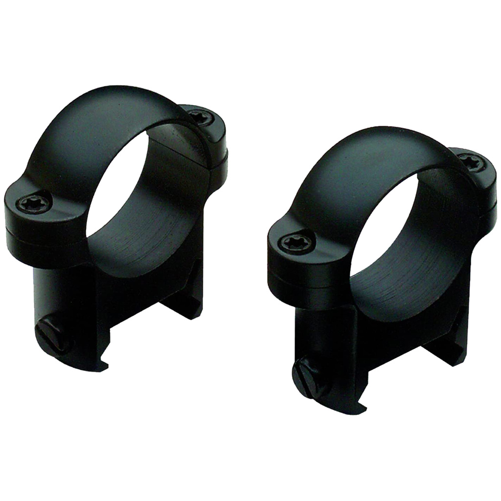 Burris Zee Rings 30mm High Matte Black Weaver Style