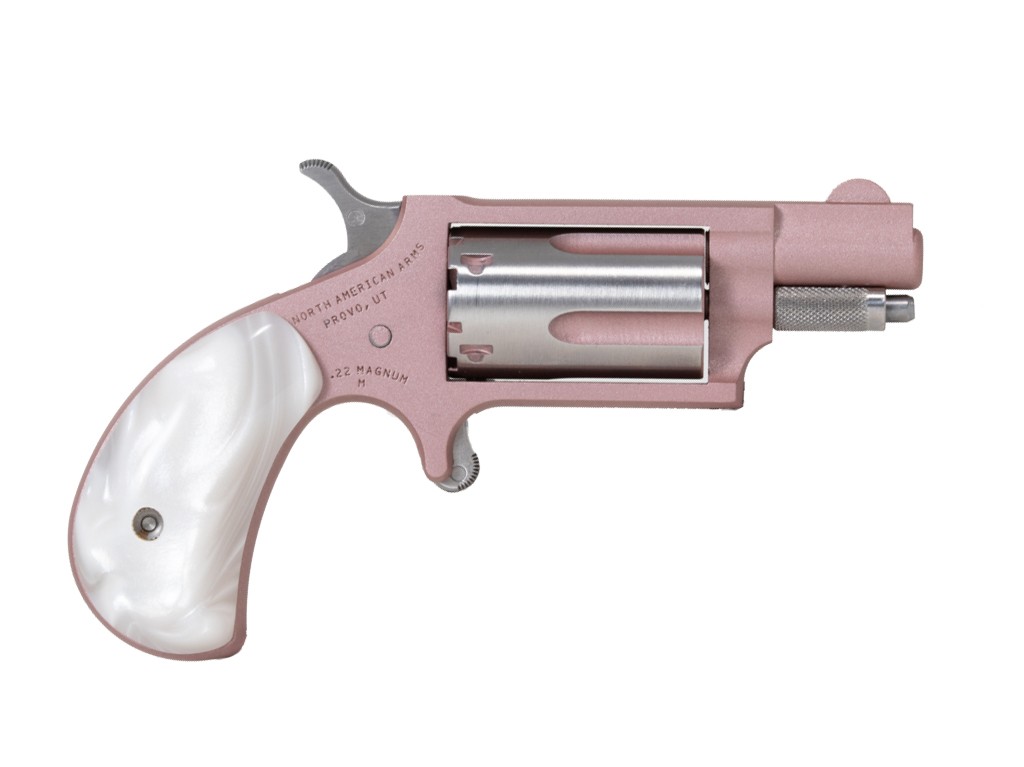 MINI 22MAG REV 1-1/8" ROSE NAA-22MS-ROSE