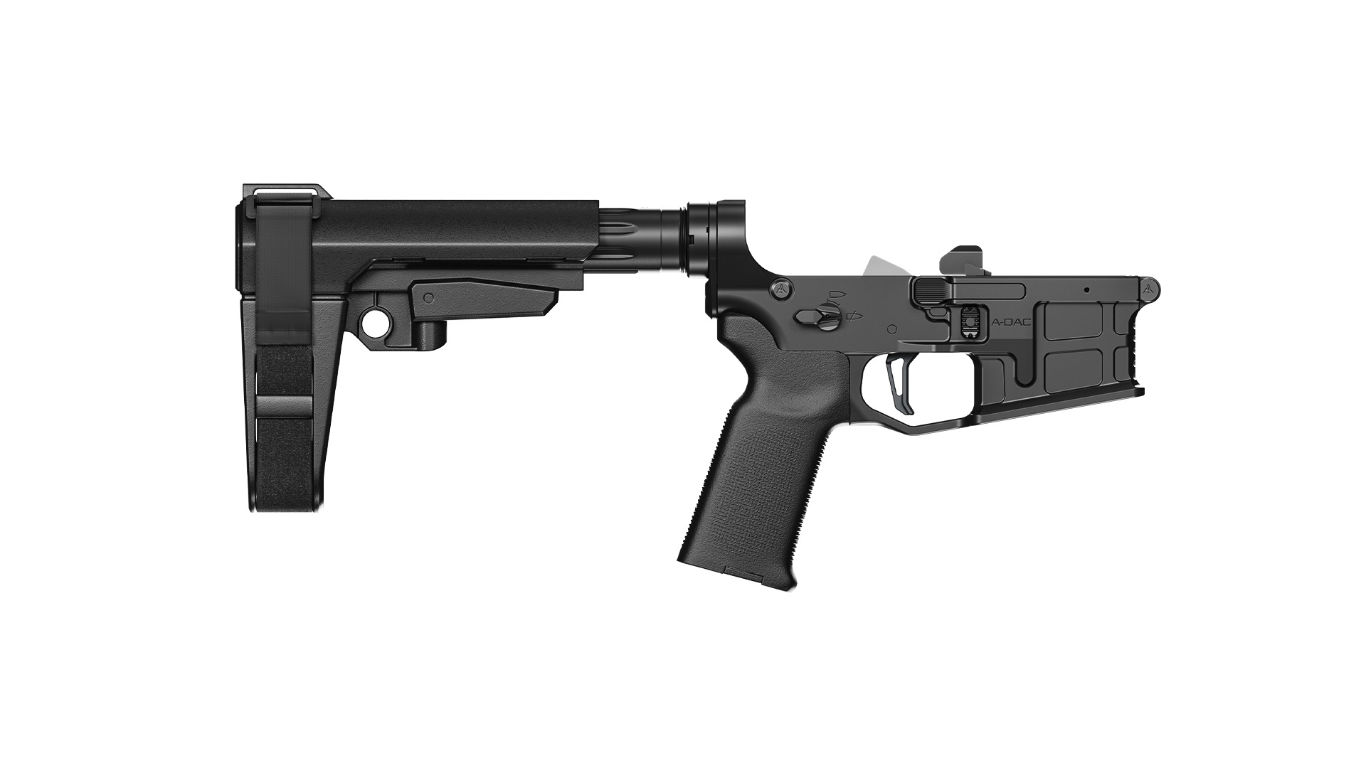 MODEL 1 ADAC-15 PSTL LOWER BLK COMPLETE LOWER