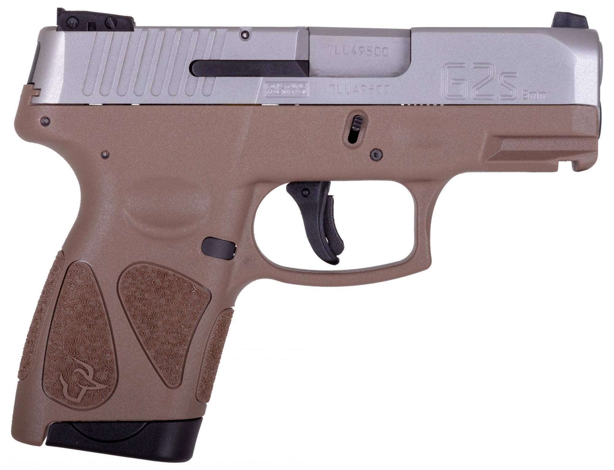 G2S 9MM SS/BROWN 3.2" 7+1 1-G2S939B